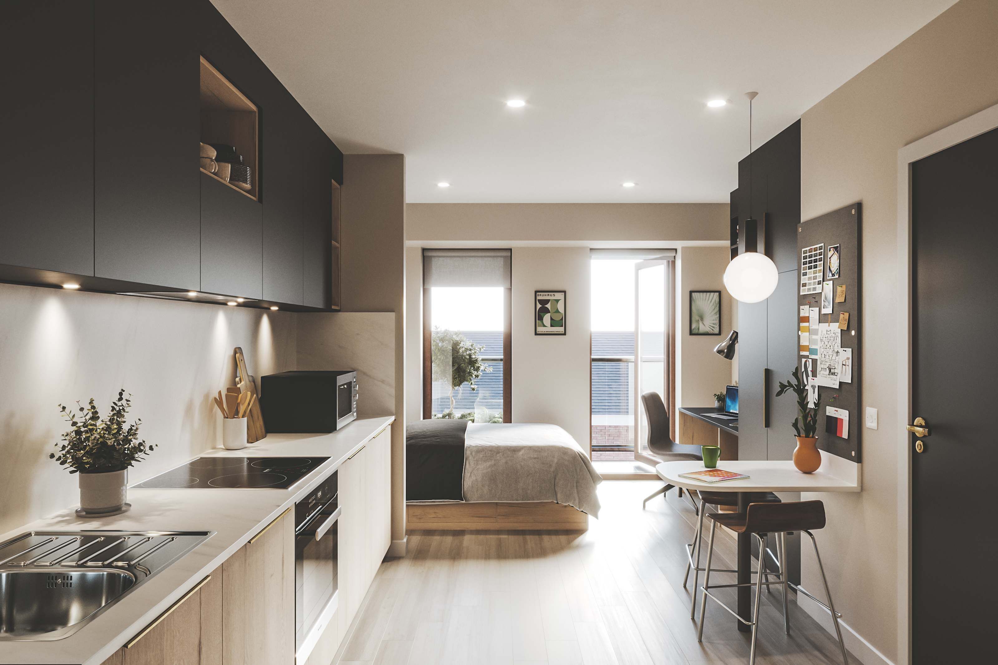 Classic Studio Upper Level with Terrace