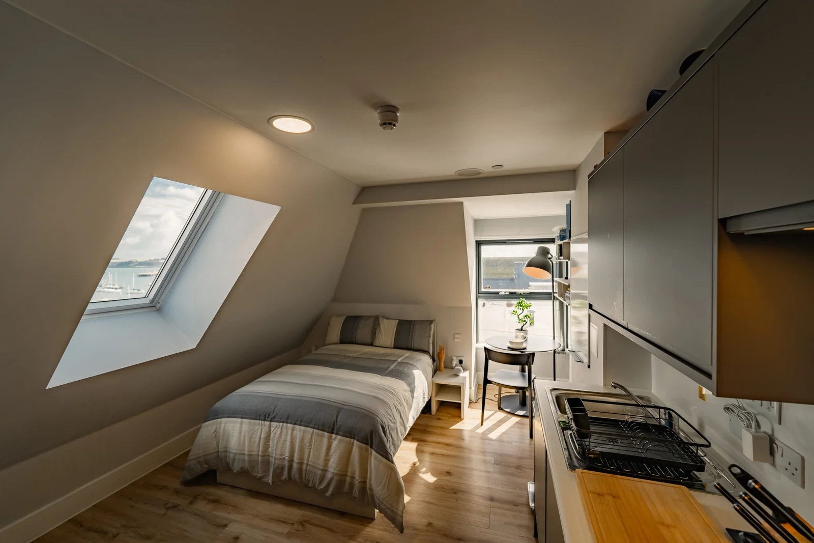 Penthouse Studio (Inland View)