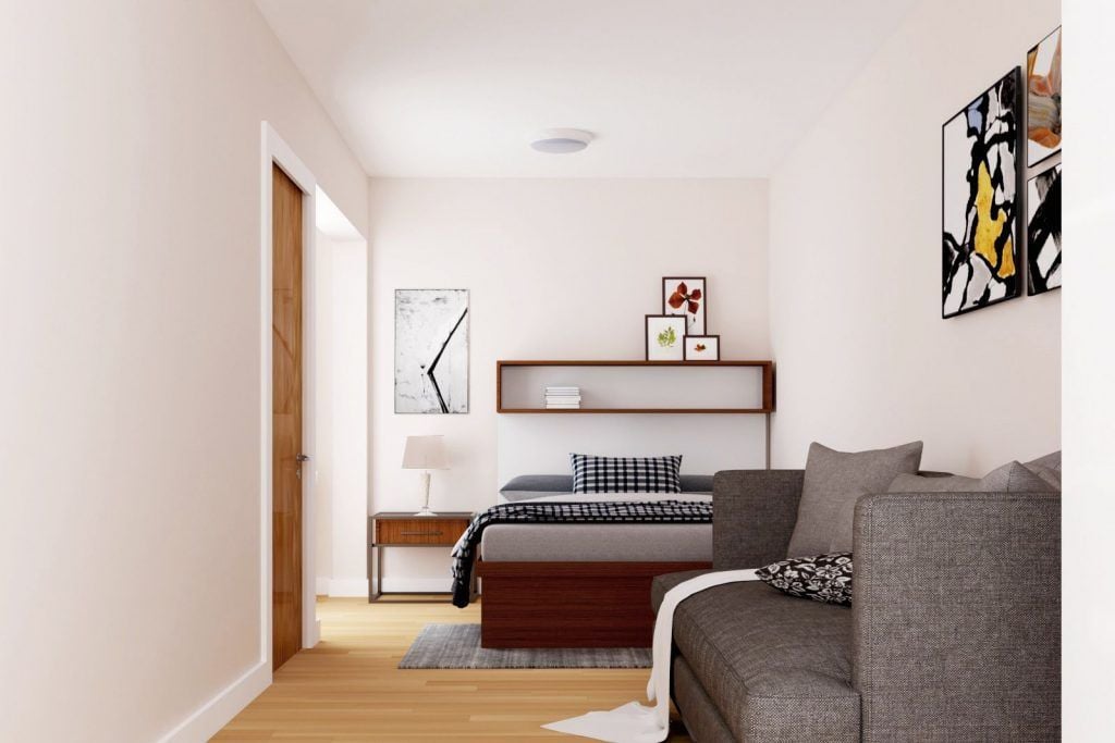 1-Bed Apartment - 3rd & 4th Floors