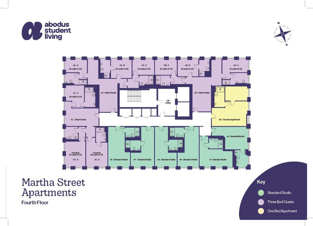 Hall - Martha Street Apartments - 10