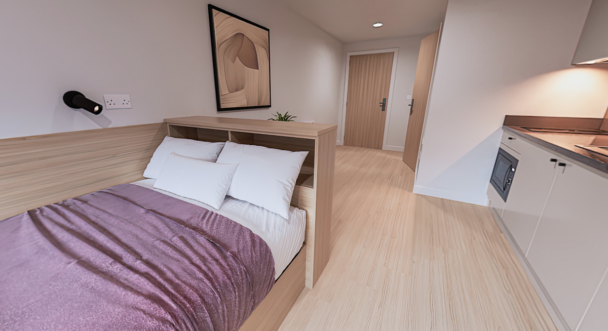 credit: https://prestigestudentliving.com/student-accommodation/edinburgh/straits-mile/standard-studio