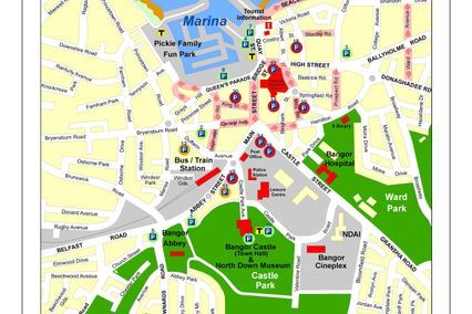 credit: http://www.mappery.com/map-of/Bangor-Town-Centre-Map