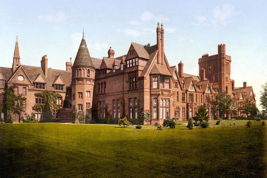 credit: http://en.wikipedia.org/wiki/File:Girton_College,_Cambridge,_England,_1890s.jpg